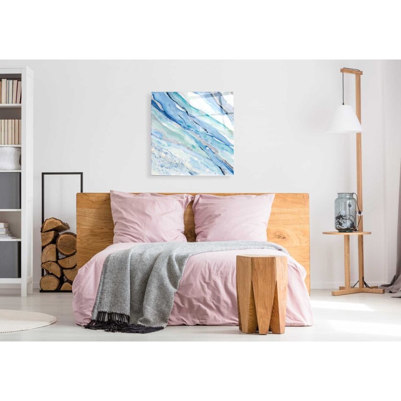 Acrylic Glass Wall Art /'Silver Spring I/' by Albena Hristova