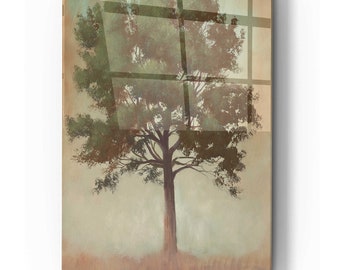 Acrylic Glass Wall Art 'Tonal Tree' by Tim Gagnon