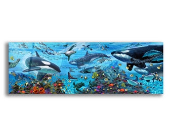 Acrylic Glass Wall Art 'Nu Arctic Vista' by Enright