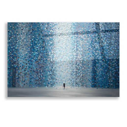 Acrylic Glass Wall Art 'riviera' Etsy