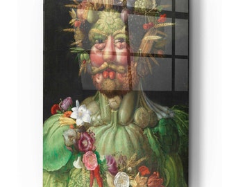 Acrylic Glass Wall Art 'Vertumnus' by Guiseppe Arcimboldo