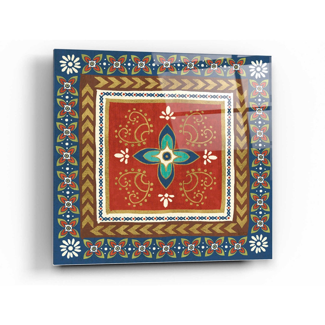 Acrylic Glass Wall Art ‘mexican Fiesta II’ by - Etsy