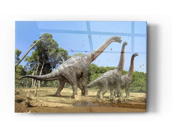 Acrylic Glass Wall Art 'Brachiosaurus'