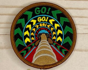2.5in Embroidered patch Slinky Dog Dash
