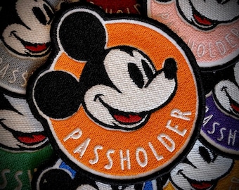 Annual Passholder Embroidered Iron or Sew on Patch