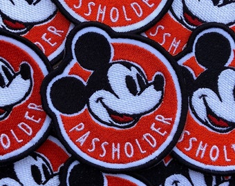 Annual Passholder Embroidered Iron or Sew on Patch