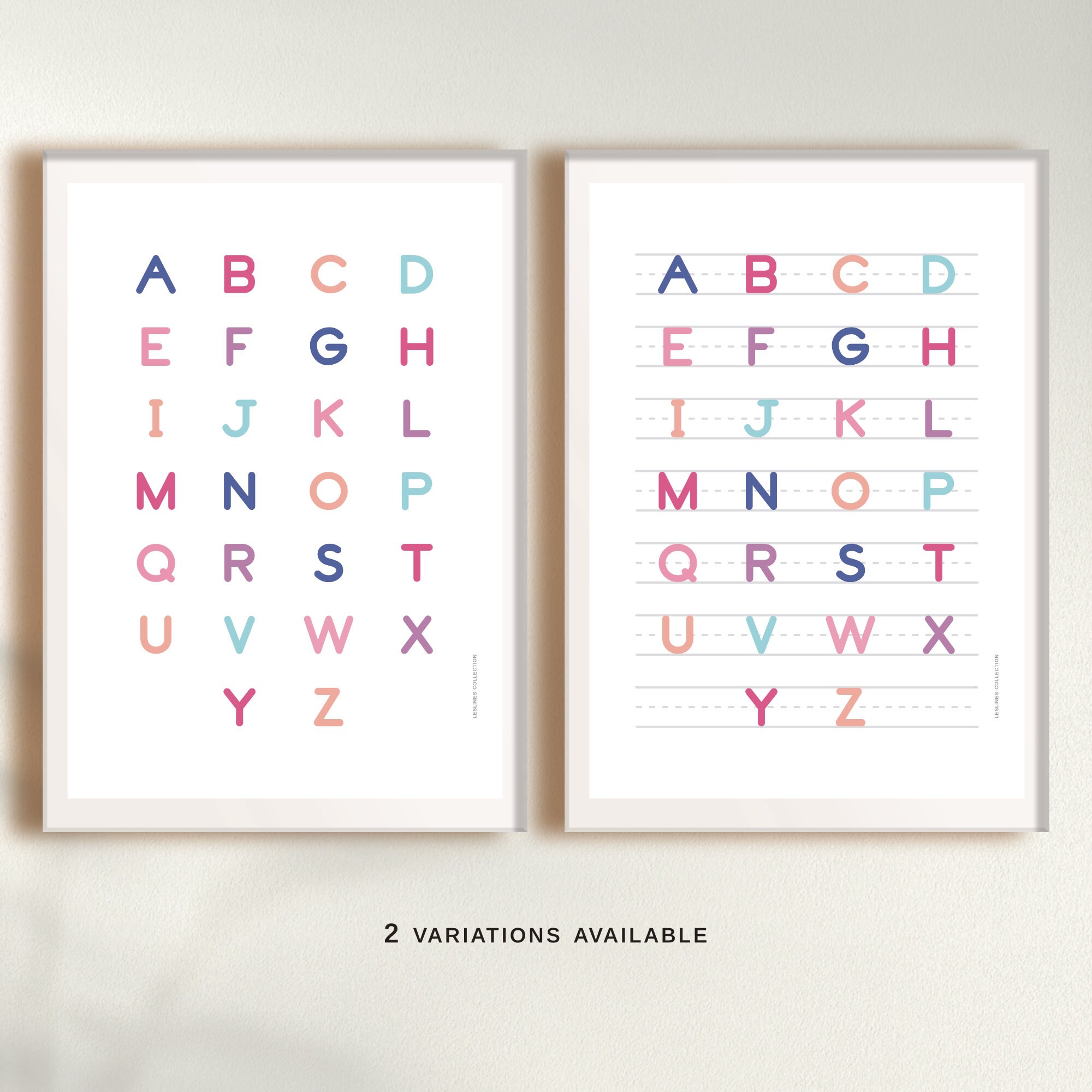 Printable Educational Posters for Kids Shapes Colors - Etsy UK
