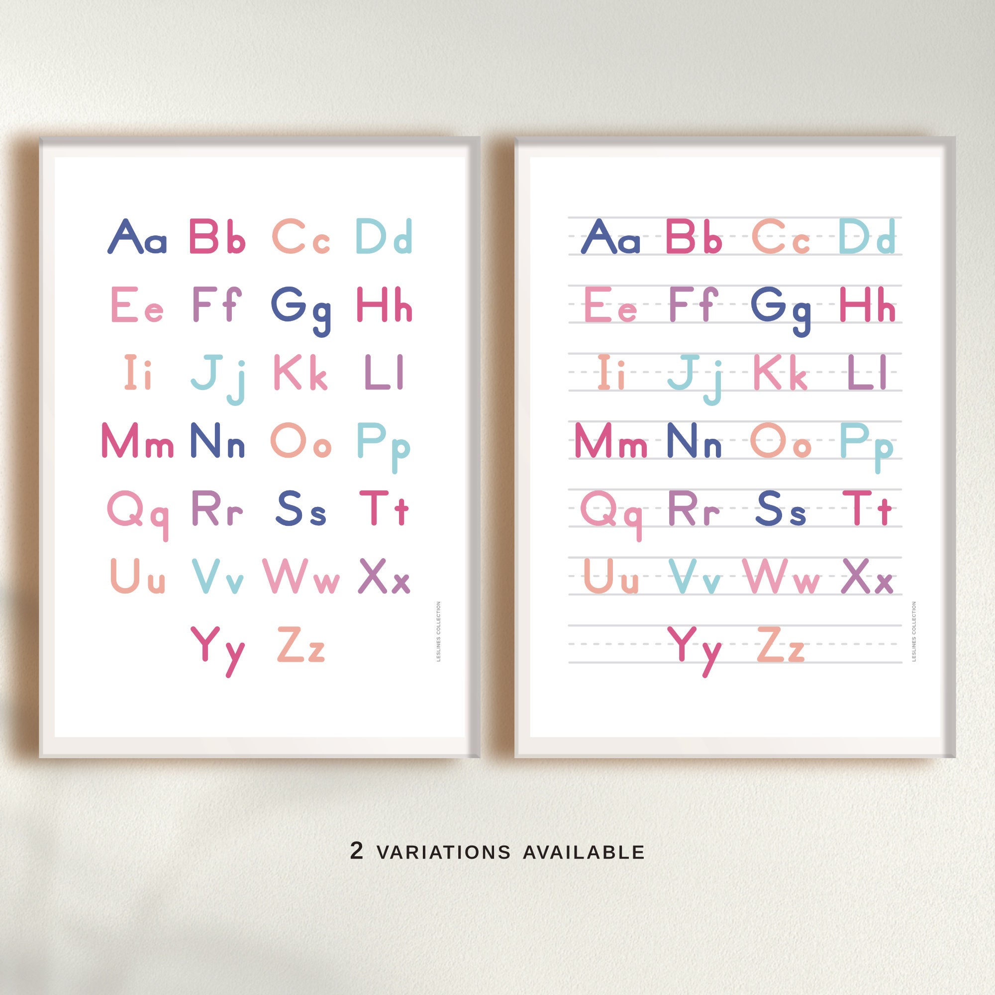 Printable Educational Posters for Kids Shapes Colors - Etsy UK