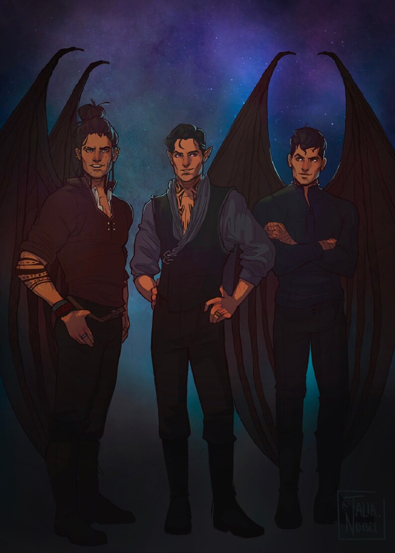 8x10 Prints Crescent City & ACOTAR Etsy