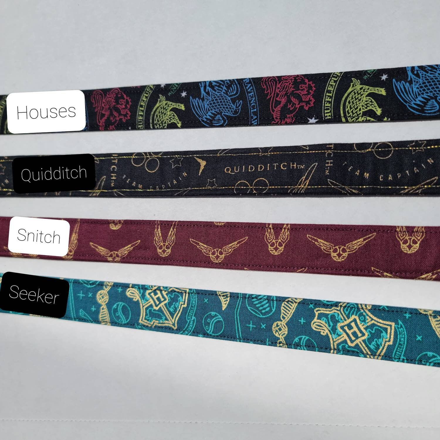Wizard fabric Dog Collar, Cat Collar, Harry Potter Collar