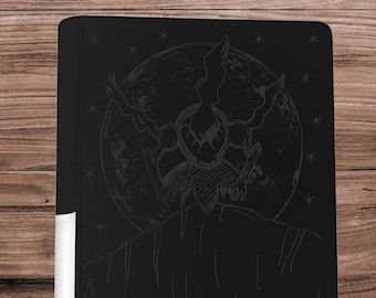 DarkRai Pokemon TCG Binder – Custom Engraved | Holds Standard Cards and Toploaders