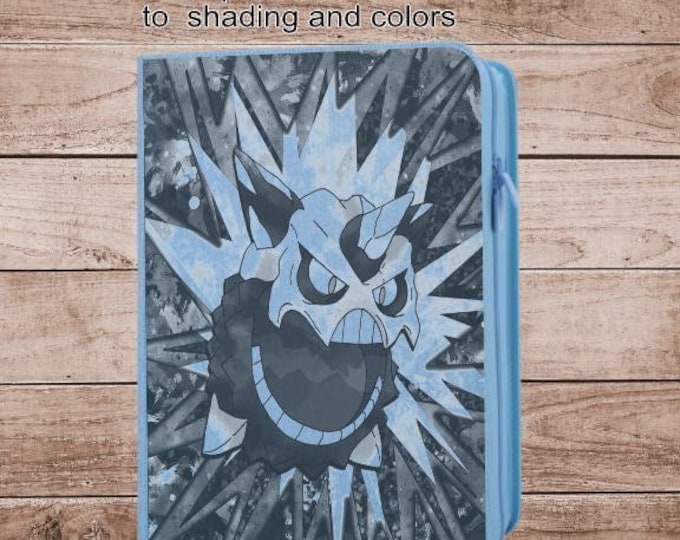 Glalie Pokemon TCG Ringless Custom Engraved Binder | Choose Standard or Top Loader
