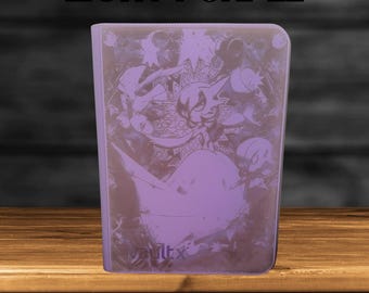 Gardevoir Pokémon TCG Binder – Custom Engraved | Holds Standard Cards or Toploaders