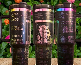 Smut Queen Stainless Steel Tumbler – Custom Laser Engraved Drinkware