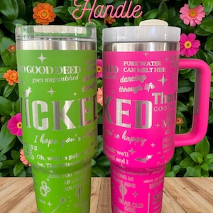 Wicked Laser Engraved Tumbler