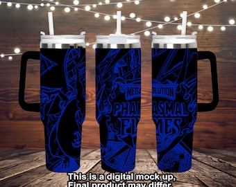 Phantasmal Flames Laser Engraved Tumbler