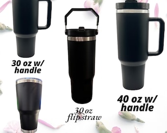 Blank Tumbler | 30 or 40 oz with and without handles