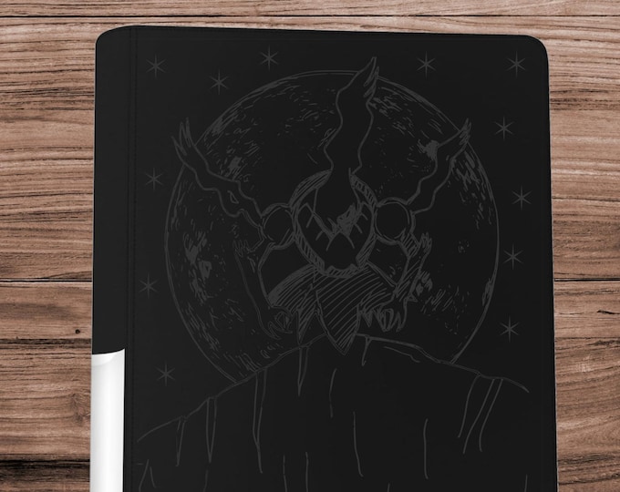 DarkRai Pokemon TCG Binder – Custom Engraved | Holds Standard Cards and Toploaders