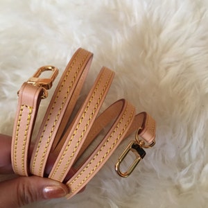 Remplacement du bracelet en cuir vachette pour le sac à main Favorite MM/PM, les accessoires de poche ou la pochette Eva
