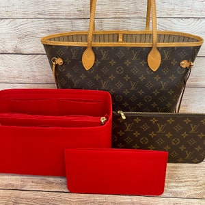 Purse Organizer for Louis Vuitton Neverfull MM With Removable 