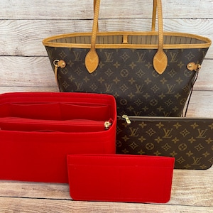 Purse Organizer for Louis Vuitton Neverfull MM With Removable 