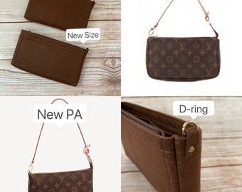 Upgraded Version Pochette Accessories Felt Insert Organizer Shaper With D ring or Eyelets for Pochette Accessoires Ships Fast From US Etsy