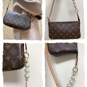 Louis Vuitton Pochette Accessoires  Louis vuitton pochette, Lv monogram, Chain  strap