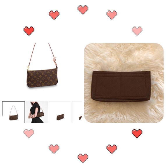 How to convert the LV Mini pochette accessoire into a CROSSBODY bag 