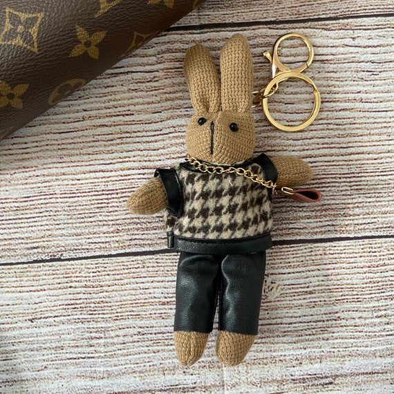 lv rabbit keychain