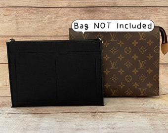 Black Insert | Organizer | Protector for Toiletry Pouch 26 - conversion kit (Insert + Chain Strap) - Ships Fast from US - Bag NOT Included