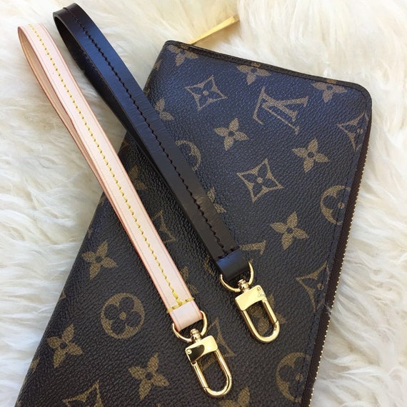 Vachetta Leather Wristlet Strap Replacement for Wristlet Wallet