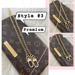 Soft Gold Tone Chain Strap Replacement for Pochette 