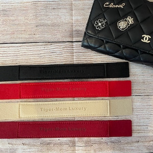 Base de inserción para bolso WOC / Moldeador de base con protección lateral / Moldeador de bolso / Protector para billetera con cadena C H A N E L (WOC) (Bolso NO incluido)