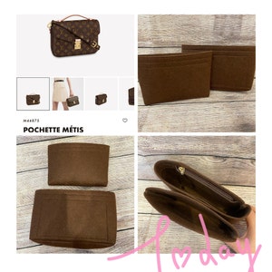 Felicie Pochette Felt Insert Organizer Shaper Protector 