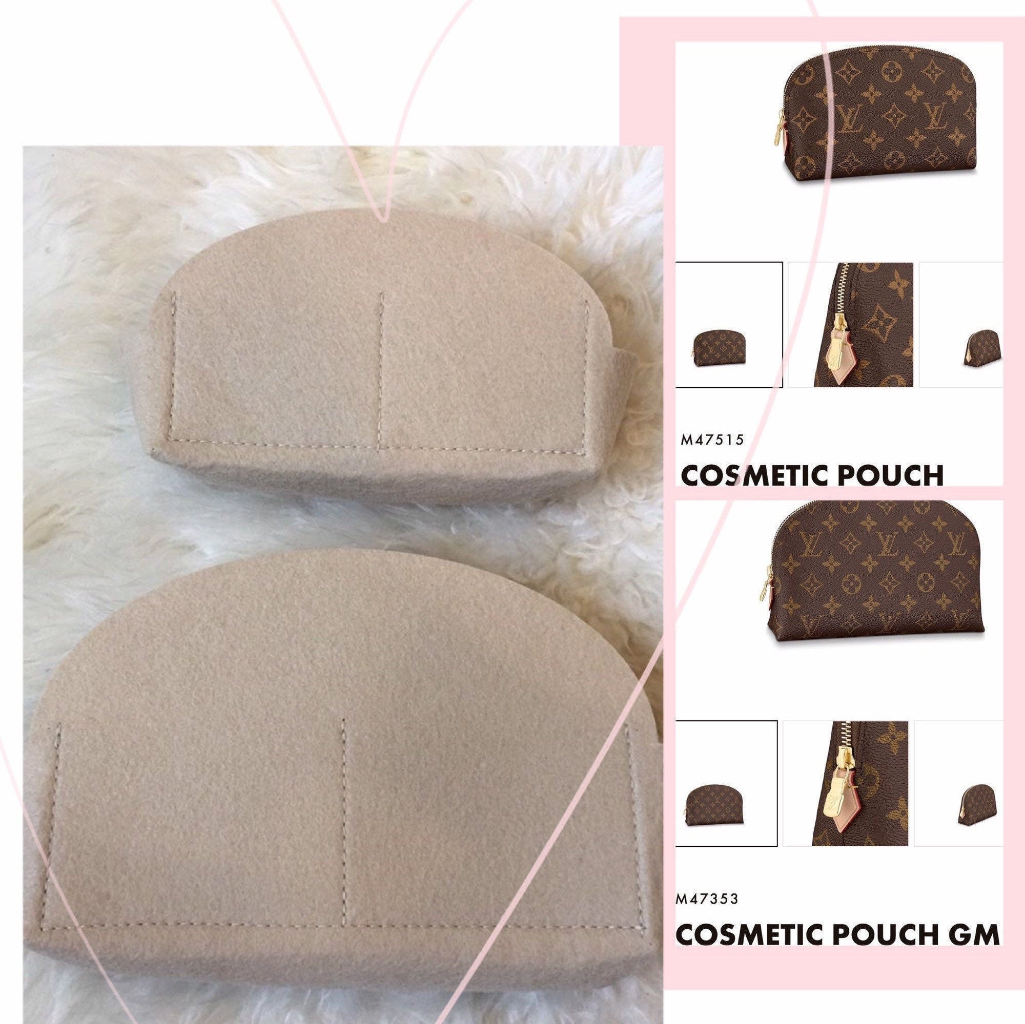 Cosmetic Pouch Crossbody Conversion Kit Includes D Rings 