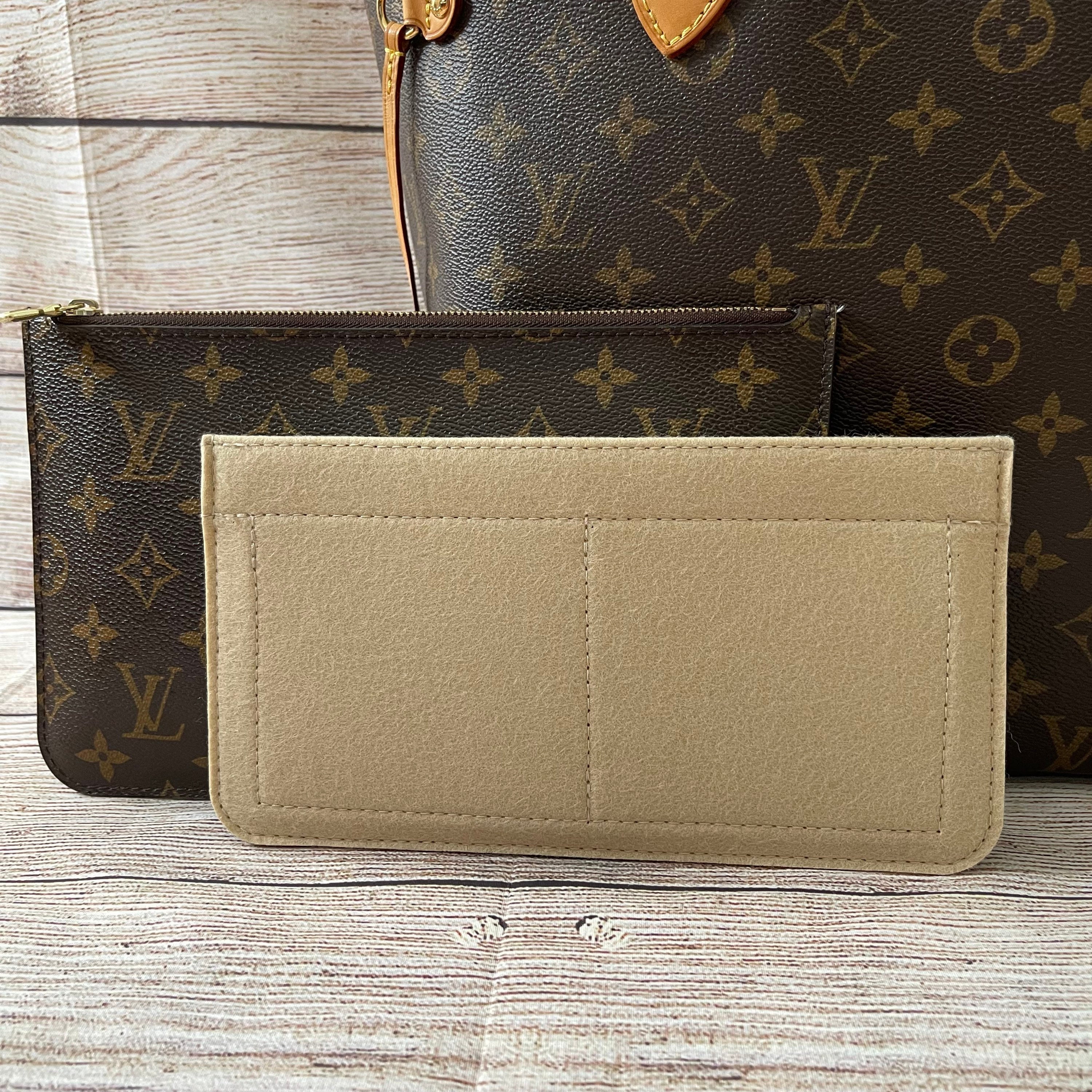Upgraded Version Neverfull MM GM Removable Zipped Pouch 