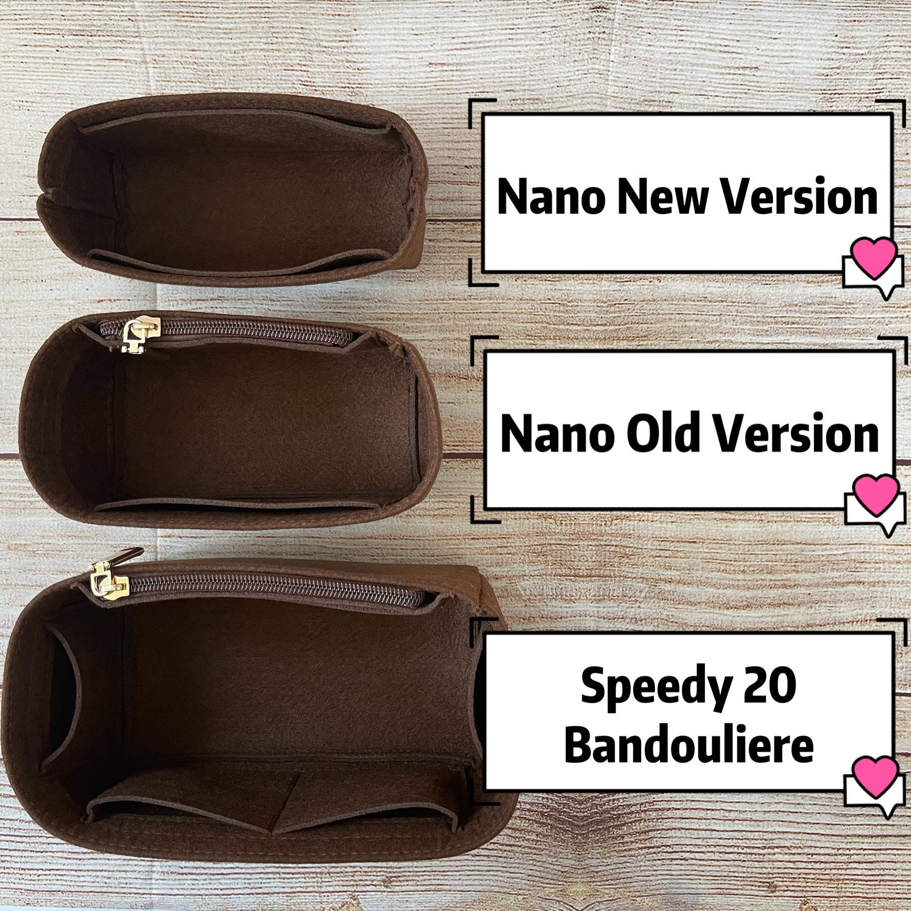 LV Nano Speedy Organizer – Swag My Bag Accessories
