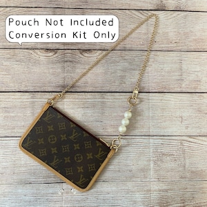 Cosmetic Pouch Crossbody Conversion Kit Includes D Rings 