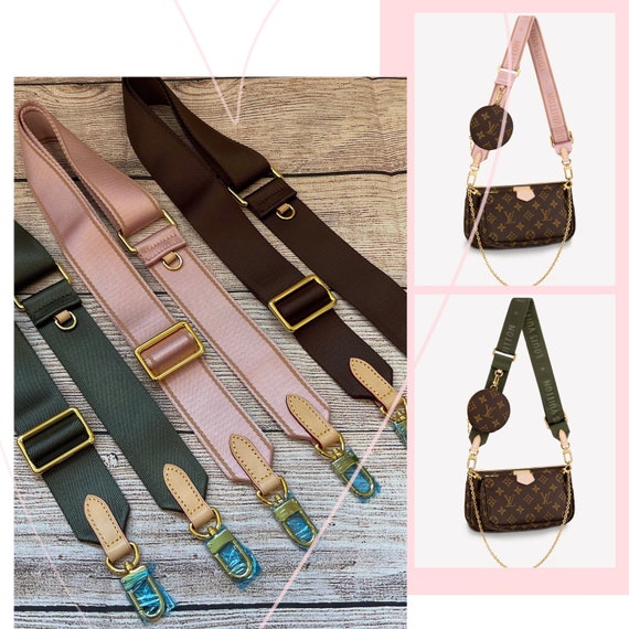 Multi Pochette Accessoires Adjustable Nylon Shoulder Strap 