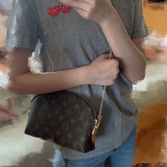 Converting the LV Toiletry Pouch into a crossbody bag *TUTORIAL* 