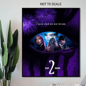 Środa Sezon 2 Plakat Środy i Enid