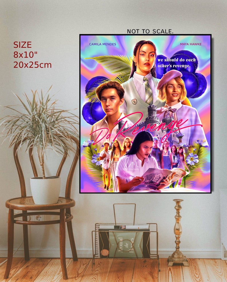 Do Revenge Camila Mendes and Maya Hawke Poster Fanart - Etsy
