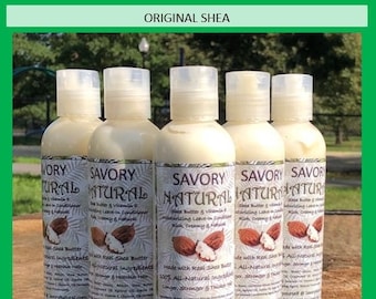 Shea Butter Leave In Hair Moisturizer Rich & Creamy Original Moisturizing Blend for Growth Retention Natural Hair Lotion Conditioning Cream