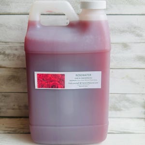 Rose Water 100% Natural Toner Moisturizer Premium Handmade Organic Rosewater Hair Skin Body Concentrated Anti Aging Antioxidant image 10