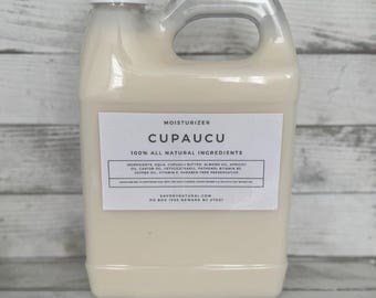Cupuacu Moisturizer 100% ALL NATURAL Ingredients Hydrating Nourishing Healing Lotion for Hair and Skin