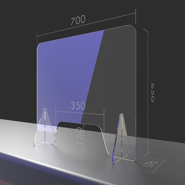 Discovery - Acrylic Free Standing Screens - Various Sizes