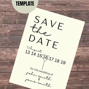 Save the Date