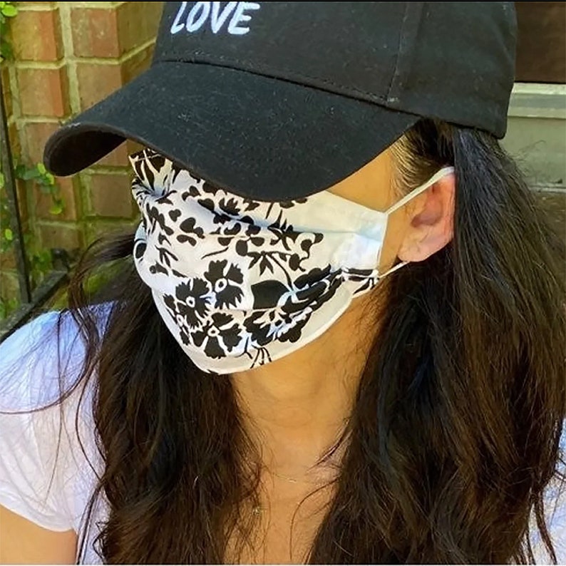 Reusable Rayon Face Mask Washable Breathable Face Protection Etsy