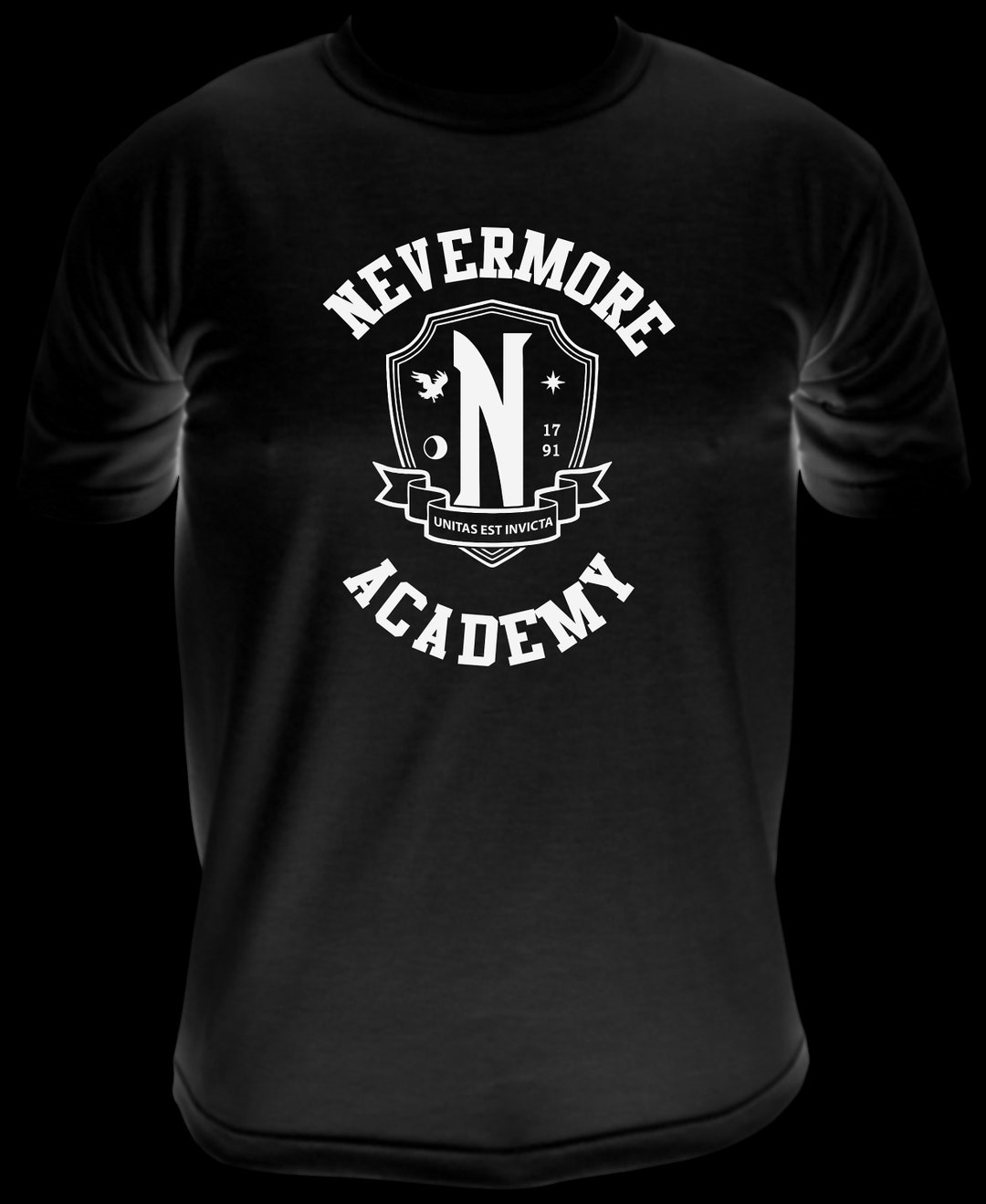Wednesday Addams Shirt Nevermore Academy Shirt Wednesday Etsy
