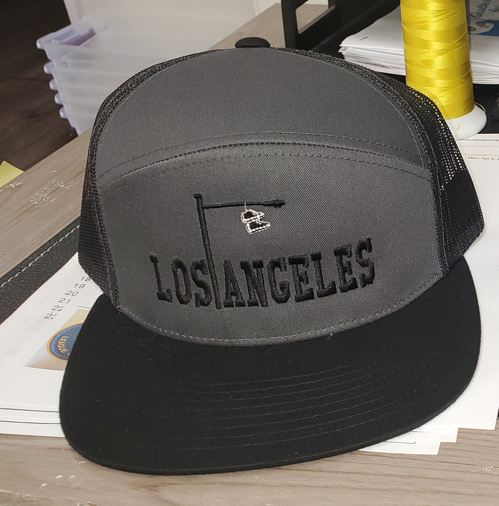 Los Angeles hat la hat for men la hat for women upside down Etsy